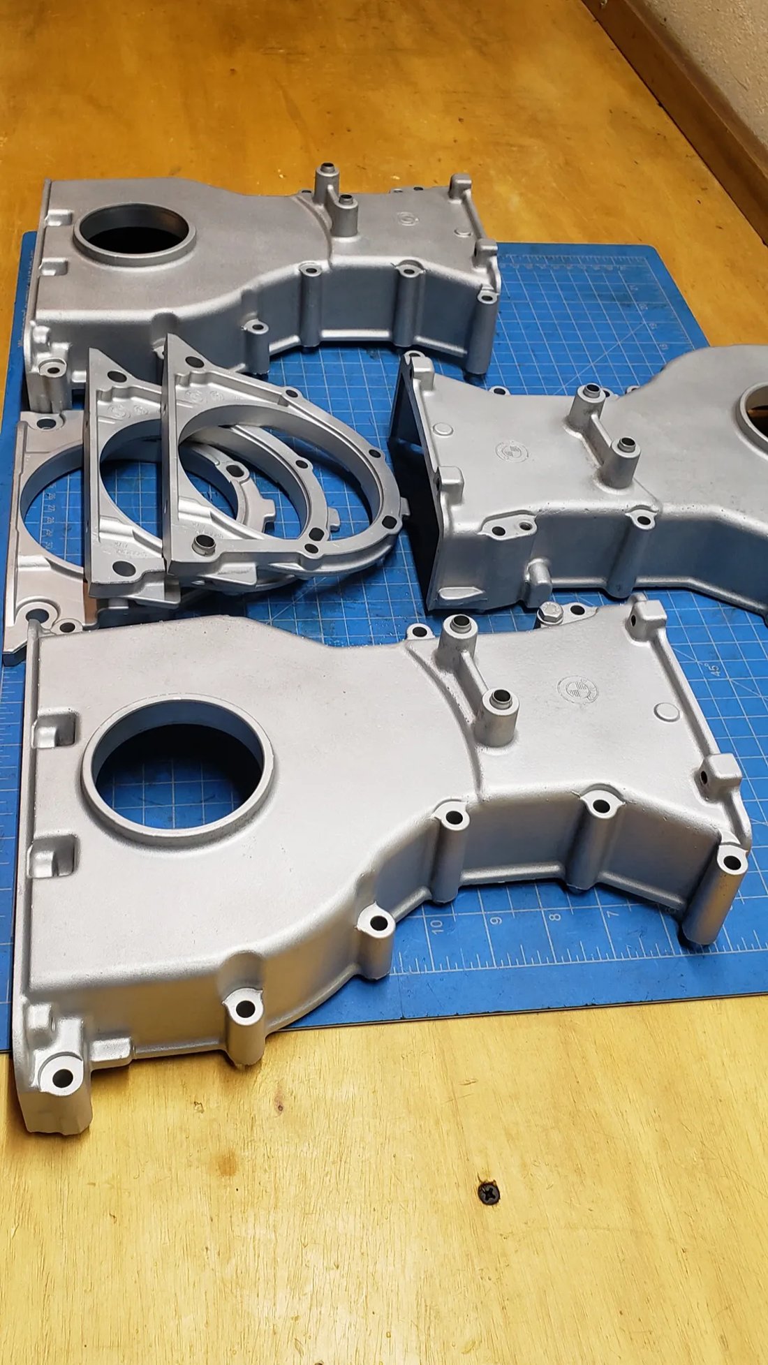 Restored aluminum components